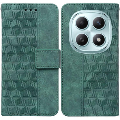 Geometric Embossed Leather Phone Case