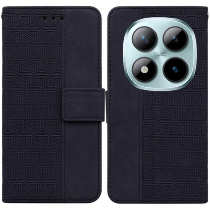 Geometric Embossed Leather Phone Case