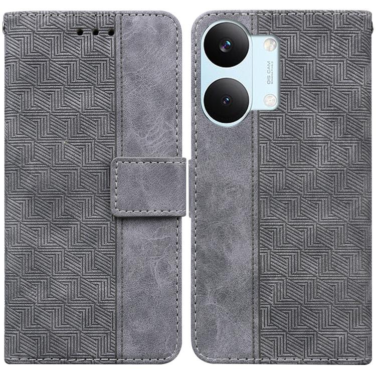 Geometric Embossed Leather Phone Case, For Redmi A7 Pro 4G / 5G 171mm / Poco C85x 5G, For Redmi Turbo 5 Max 5G / Poco X8 Pro Max 5G, For Redmi Turbo 5 5G / Poco X8 Pro 5G, For Redmi Note 15 Pro+ 5G 163.3mm / Poco M8 Pro 5G