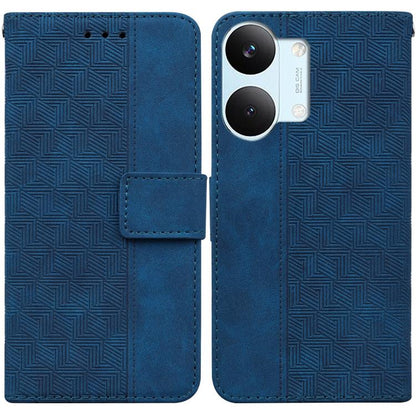 Geometric Embossed Leather Phone Case, For Redmi A7 Pro 4G / 5G 171mm / Poco C85x 5G, For Redmi Turbo 5 Max 5G / Poco X8 Pro Max 5G, For Redmi Turbo 5 5G / Poco X8 Pro 5G, For Redmi Note 15 Pro+ 5G 163.3mm / Poco M8 Pro 5G