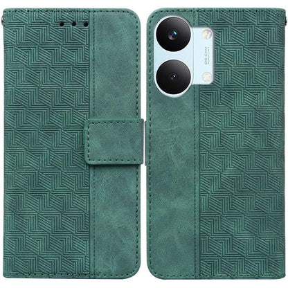 Geometric Embossed Leather Phone Case, For Redmi A7 Pro 4G / 5G 171mm / Poco C85x 5G, For Redmi Turbo 5 Max 5G / Poco X8 Pro Max 5G, For Redmi Turbo 5 5G / Poco X8 Pro 5G, For Redmi Note 15 Pro+ 5G 163.3mm / Poco M8 Pro 5G