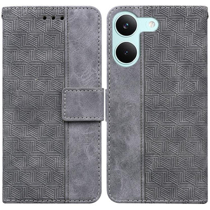 Geometric Embossed Leather Phone Case, For Redmi A7 Pro 4G / 5G 171mm / Poco C85x 5G, For Redmi Turbo 5 Max 5G / Poco X8 Pro Max 5G, For Redmi Turbo 5 5G / Poco X8 Pro 5G, For Redmi Note 15 Pro+ 5G 163.3mm / Poco M8 Pro 5G