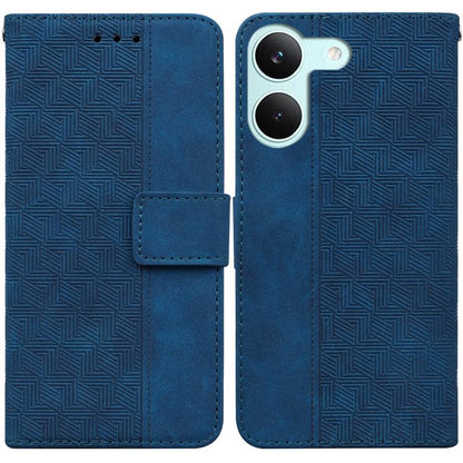 Geometric Embossed Leather Phone Case, For Redmi A7 Pro 4G / 5G 171mm / Poco C85x 5G, For Redmi Turbo 5 Max 5G / Poco X8 Pro Max 5G, For Redmi Turbo 5 5G / Poco X8 Pro 5G, For Redmi Note 15 Pro+ 5G 163.3mm / Poco M8 Pro 5G