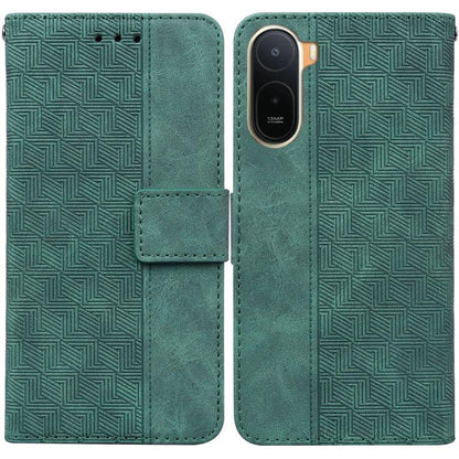 Geometric Embossed Leather Phone Case, For Redmi A7 Pro 4G / 5G 171mm / Poco C85x 5G, For Redmi Turbo 5 Max 5G / Poco X8 Pro Max 5G, For Redmi Turbo 5 5G / Poco X8 Pro 5G, For Redmi Note 15 Pro+ 5G 163.3mm / Poco M8 Pro 5G