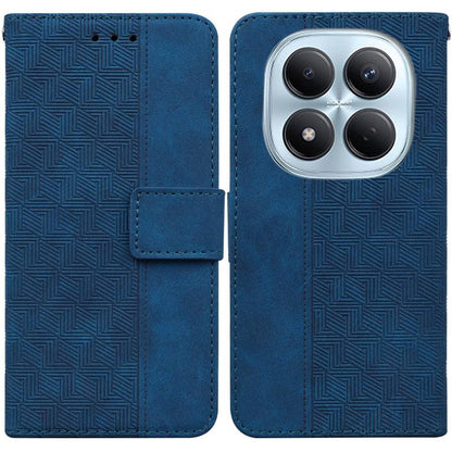 Geometric Embossed Leather Phone Case, For Redmi Note 15 4G / 5G Global 164mm / Poco M8 5G, For Redmi Note 15 Pro 4G Global 163.2mm, For Redmi Note 15 Pro 5G Global 163.6mm, For Redmi 15C 5G / 4G EU 173mm / Poco C85 5G