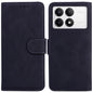 Skin Feel Pure Color Flip Leather Phone Case