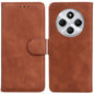 Skin Feel Pure Color Flip Leather Phone Case
