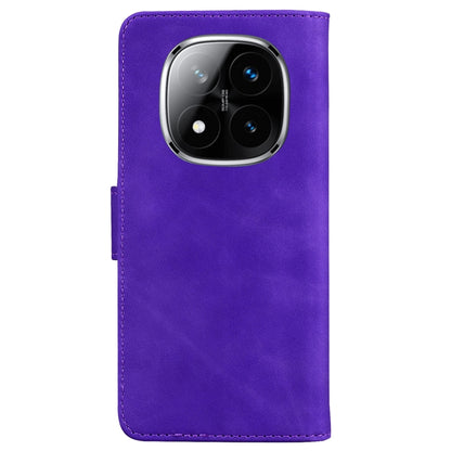 Skin Feel Pure Color Flip Leather Phone Case
