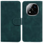 Skin Feel Pure Color Flip Leather Phone Case, For Redmi Turbo 4 / Xiaomi Poco X7 Pro, For Redmi Note 14 4G 163.25mm, For Redmi Note 14 5G, For Redmi Note 14 Pro / Note 14 Pro+ 5G