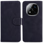Skin Feel Pure Color Flip Leather Phone Case, For Redmi Turbo 4 / Xiaomi Poco X7 Pro, For Redmi Note 14 4G 163.25mm, For Redmi Note 14 5G, For Redmi Note 14 Pro / Note 14 Pro+ 5G
