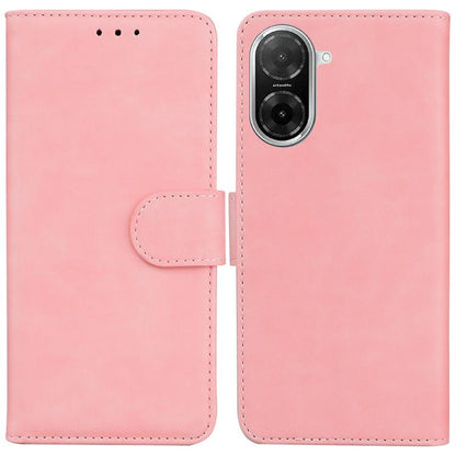 Skin Feel Pure Color Flip Leather Phone Case, For Redmi Note 15 Pro 5G Global 163.6mm, For Redmi 15C 5G / 4G EU 173mm / Poco C85 5G, For Redmi Turbo 4 Pro / Xiaomi Poco F7, For Redmi A5 4G 173.3mm