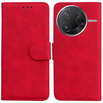 Skin Feel Pure Color Flip Leather Phone Case, For Redmi K80 / K80 Pro / Xiaomi Poco F7 Pro, For Redmi Note 14 4G 164.84mm, For Redmi Turbo 4 / Xiaomi Poco X7 Pro, For Redmi Note 14 4G 163.25mm