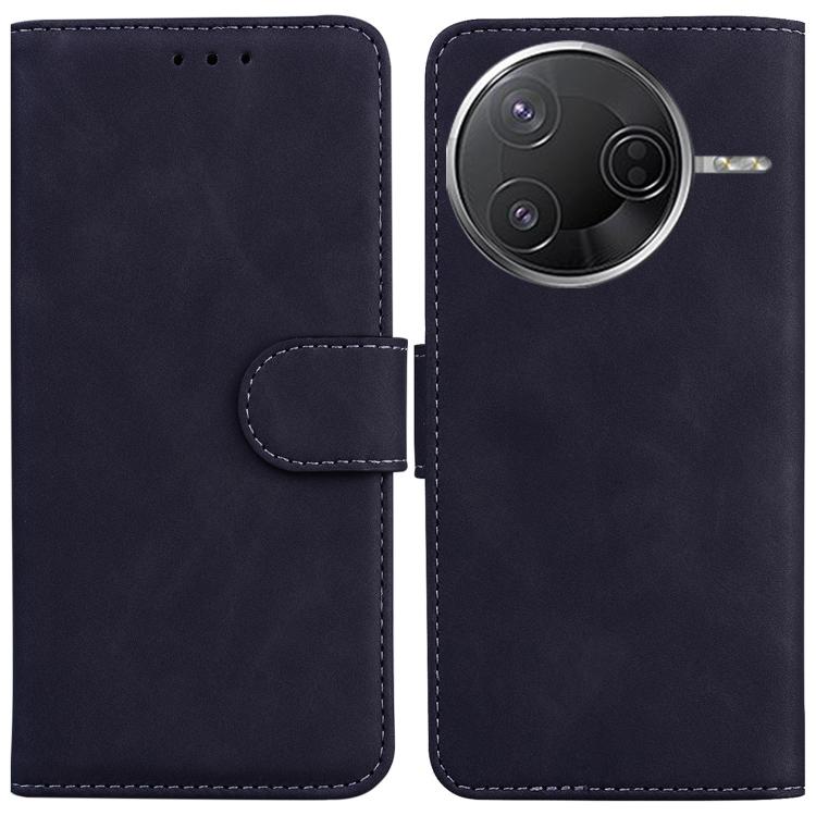 Skin Feel Pure Color Flip Leather Phone Case, For Redmi K80 / K80 Pro / Xiaomi Poco F7 Pro, For Redmi Note 14 4G 164.84mm, For Redmi Turbo 4 / Xiaomi Poco X7 Pro, For Redmi Note 14 4G 163.25mm