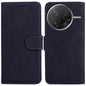 Skin Feel Pure Color Flip Leather Phone Case, For Redmi K80 / K80 Pro / Xiaomi Poco F7 Pro, For Redmi Note 14 4G 164.84mm, For Redmi Turbo 4 / Xiaomi Poco X7 Pro, For Redmi Note 14 4G 163.25mm