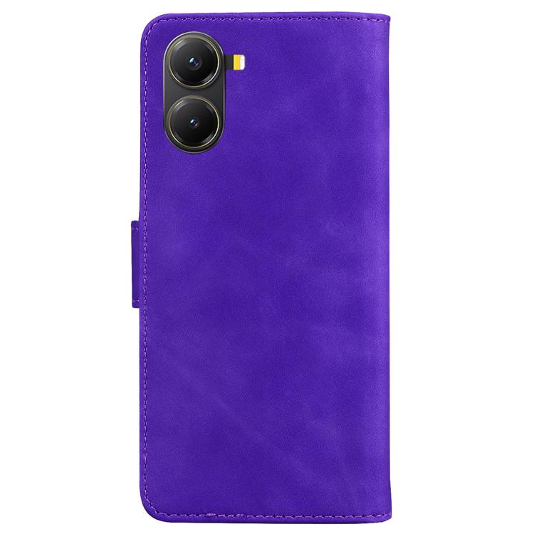 Skin Feel Pure Color Flip Leather Phone Case, For Redmi Turbo 4 / Xiaomi Poco X7 Pro, For Redmi Note 14 4G 163.25mm, For Redmi Note 14 5G, For Redmi Note 14 Pro / Note 14 Pro+ 5G