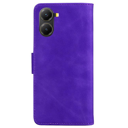 Skin Feel Pure Color Flip Leather Phone Case, For Redmi Turbo 4 / Xiaomi Poco X7 Pro, For Redmi Note 14 4G 163.25mm, For Redmi Note 14 5G, For Redmi Note 14 Pro / Note 14 Pro+ 5G