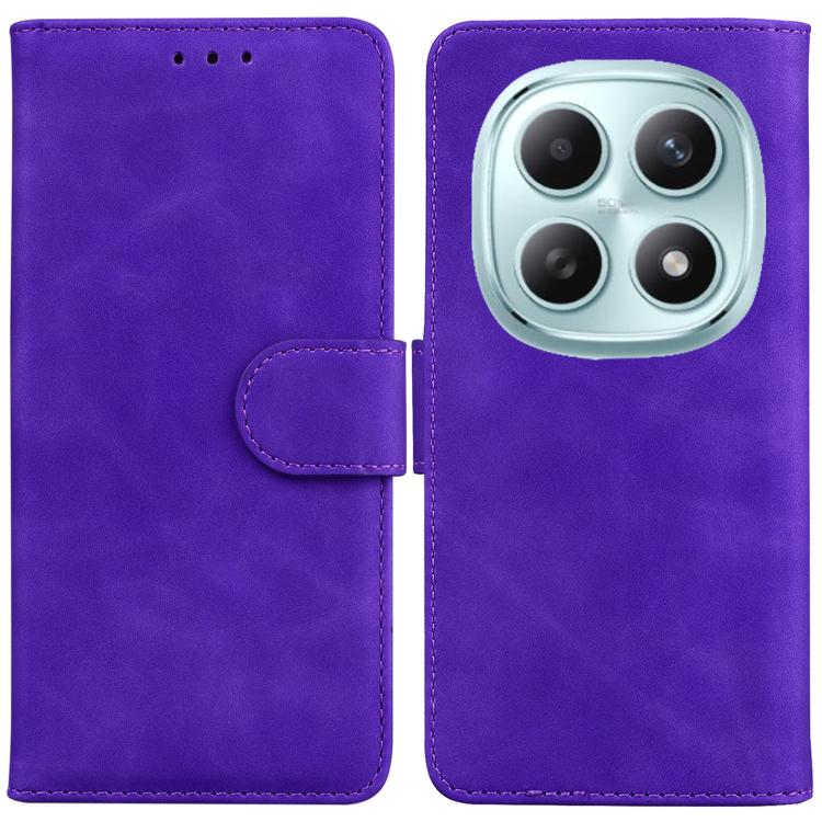 Skin Feel Pure Color Flip Leather Phone Case, For Redmi Note 15 Pro+ 5G 163.3mm / Poco M8 Pro 5G, For Redmi Note 15 4G / 5G Global 164mm / Poco M8 5G, For Redmi Note 15 Pro 4G Global 163.2mm, For Redmi K90 / Xiaomi Poco F8 Pro 5G