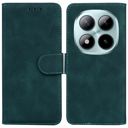 Skin Feel Pure Color Flip Leather Phone Case