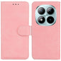 Skin Feel Pure Color Flip Leather Phone Case