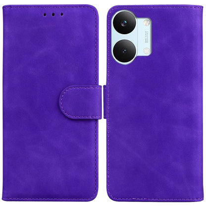 Skin Feel Pure Color Flip Leather Phone Case, For Redmi A7 Pro 4G / 5G 171mm / Poco C85x 5G, For Redmi 15a 5G, For Redmi Turbo 5 Max 5G / Poco X8 Pro Max 5G, For Redmi Turbo 5 5G / Poco X8 Pro 5G