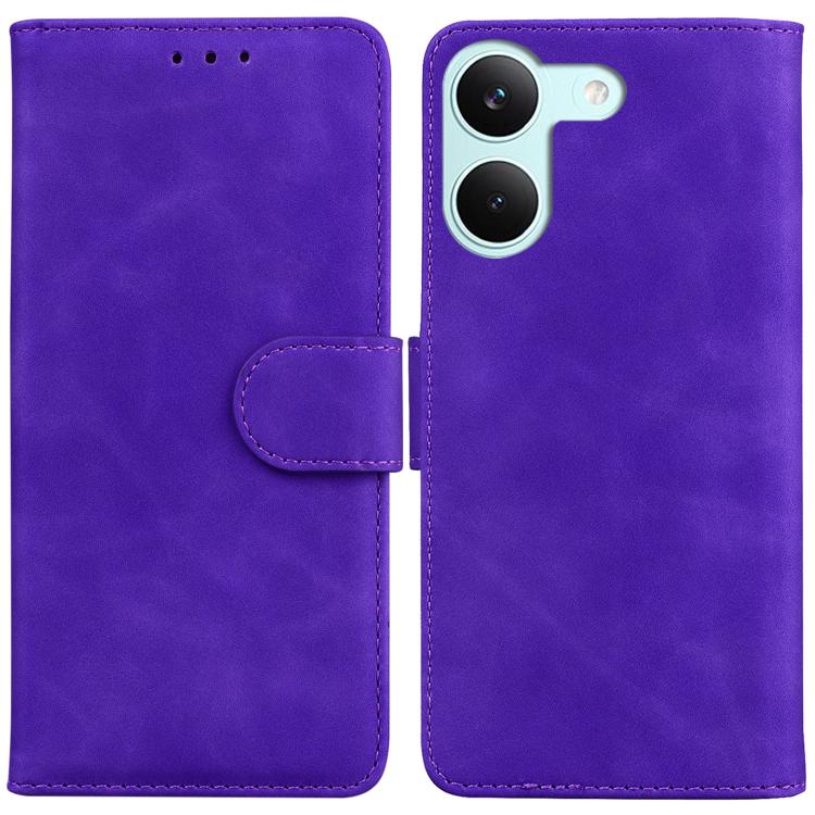 Skin Feel Pure Color Flip Leather Phone Case, For Redmi A7 Pro 4G / 5G 171mm / Poco C85x 5G, For Redmi 15a 5G, For Redmi Turbo 5 Max 5G / Poco X8 Pro Max 5G, For Redmi Turbo 5 5G / Poco X8 Pro 5G