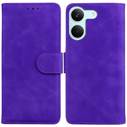 Skin Feel Pure Color Flip Leather Phone Case, For Redmi A7 Pro 4G / 5G 171mm / Poco C85x 5G, For Redmi 15a 5G, For Redmi Turbo 5 Max 5G / Poco X8 Pro Max 5G, For Redmi Turbo 5 5G / Poco X8 Pro 5G