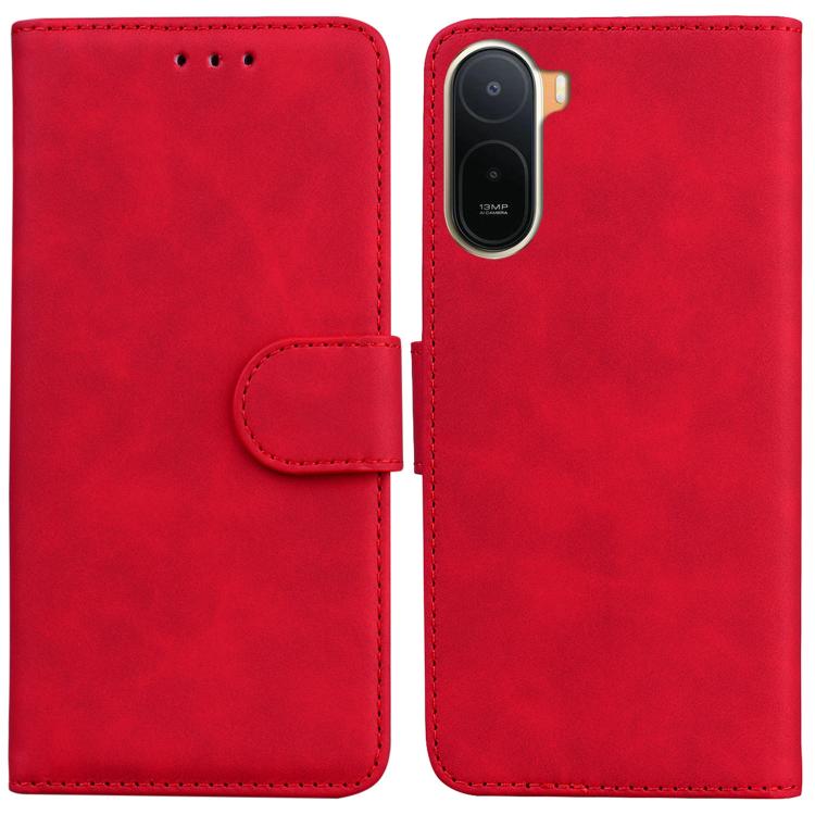 Skin Feel Pure Color Flip Leather Phone Case, For Redmi A7 Pro 4G / 5G 171mm / Poco C85x 5G, For Redmi 15a 5G, For Redmi Turbo 5 Max 5G / Poco X8 Pro Max 5G, For Redmi Turbo 5 5G / Poco X8 Pro 5G