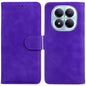 Skin Feel Pure Color Flip Leather Phone Case, For Redmi Note 15 Pro+ 5G 163.3mm / Poco M8 Pro 5G, For Redmi Note 15 4G / 5G Global 164mm / Poco M8 5G, For Redmi Note 15 Pro 4G Global 163.2mm, For Redmi K90 / Xiaomi Poco F8 Pro 5G