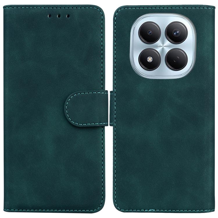 Skin Feel Pure Color Flip Leather Phone Case, For Redmi Note 15 Pro+ 5G 163.3mm / Poco M8 Pro 5G, For Redmi Note 15 4G / 5G Global 164mm / Poco M8 5G, For Redmi Note 15 Pro 4G Global 163.2mm, For Redmi K90 / Xiaomi Poco F8 Pro 5G