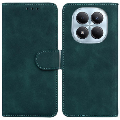 Skin Feel Pure Color Flip Leather Phone Case, For Redmi Note 15 Pro+ 5G 163.3mm / Poco M8 Pro 5G, For Redmi Note 15 4G / 5G Global 164mm / Poco M8 5G, For Redmi Note 15 Pro 4G Global 163.2mm, For Redmi K90 / Xiaomi Poco F8 Pro 5G