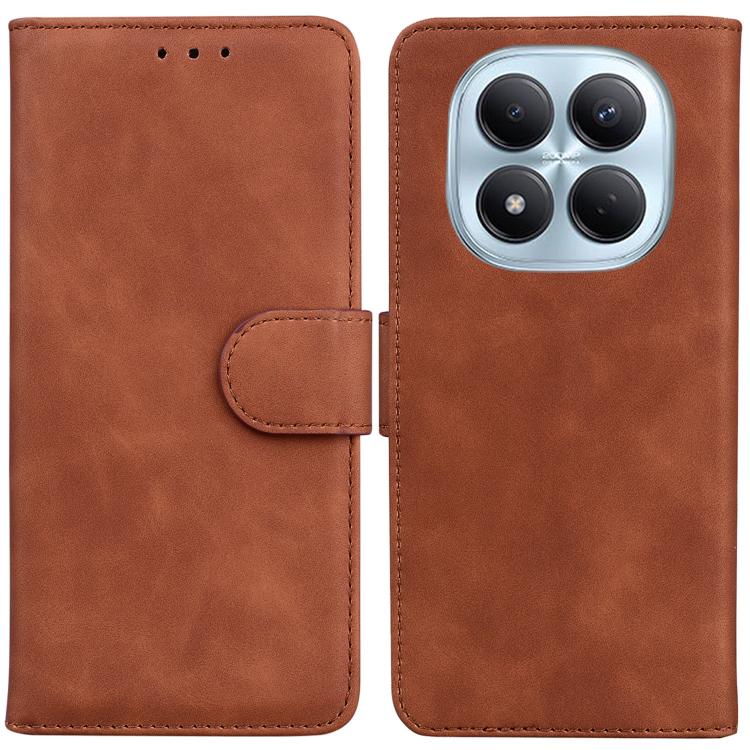 Skin Feel Pure Color Flip Leather Phone Case, For Redmi Note 15 Pro+ 5G 163.3mm / Poco M8 Pro 5G, For Redmi Note 15 4G / 5G Global 164mm / Poco M8 5G, For Redmi Note 15 Pro 4G Global 163.2mm, For Redmi K90 / Xiaomi Poco F8 Pro 5G