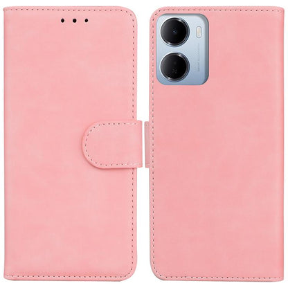 Skin Feel Pure Color Flip Leather Phone Case, For Redmi A7 Pro 4G / 5G 171mm / Poco C85x 5G, For Redmi 15a 5G, For Redmi Turbo 5 Max 5G / Poco X8 Pro Max 5G, For Redmi Turbo 5 5G / Poco X8 Pro 5G