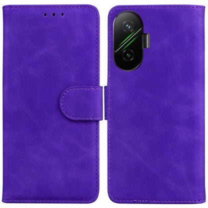Skin Feel Pure Color Flip Leather Phone Case, For Redmi Note 15 Pro 5G Global 163.6mm, For Redmi 15C 5G / 4G EU 173mm / Poco C85 5G, For Redmi Turbo 4 Pro / Xiaomi Poco F7, For Redmi A5 4G 173.3mm