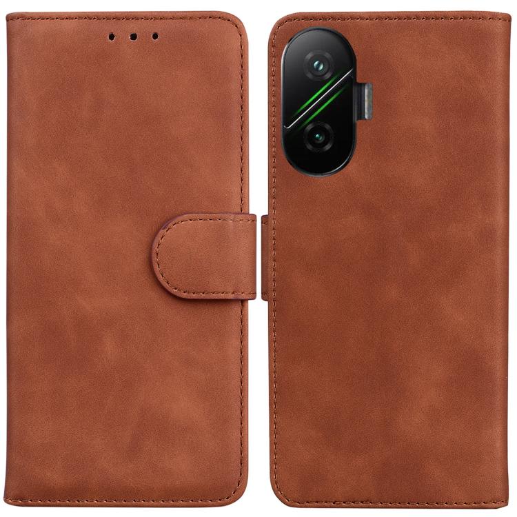 Skin Feel Pure Color Flip Leather Phone Case, For Redmi Note 15 Pro 5G Global 163.6mm, For Redmi 15C 5G / 4G EU 173mm / Poco C85 5G, For Redmi Turbo 4 Pro / Xiaomi Poco F7, For Redmi A5 4G 173.3mm