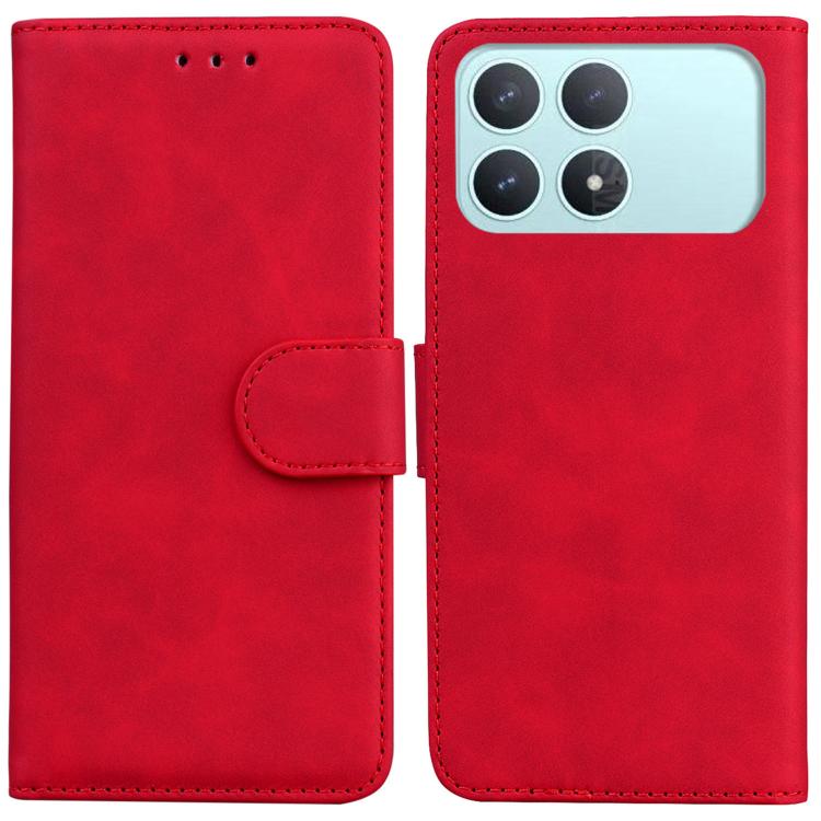 Skin Feel Pure Color Flip Leather Phone Case, For Redmi Note 15 Pro+ 5G 163.3mm / Poco M8 Pro 5G, For Redmi Note 15 4G / 5G Global 164mm / Poco M8 5G, For Redmi Note 15 Pro 4G Global 163.2mm, For Redmi K90 / Xiaomi Poco F8 Pro 5G