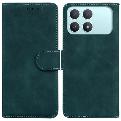 Skin Feel Pure Color Flip Leather Phone Case, For Redmi Note 15 Pro+ 5G 163.3mm / Poco M8 Pro 5G, For Redmi Note 15 4G / 5G Global 164mm / Poco M8 5G, For Redmi Note 15 Pro 4G Global 163.2mm, For Redmi K90 / Xiaomi Poco F8 Pro 5G