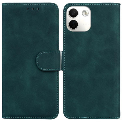 Skin Feel Pure Color Flip Leather Phone Case, For Redmi Note 17 5G Global 169.7mmmm, For Redmi Note 17 Pro Max / Note 17 Pro+ 5G 163.4mm, For Redmi K100 Pro Max 5G / Poco F9 Ultra 5G, For Redmi 17 4G / 5G Global 170mm