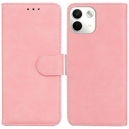 Skin Feel Pure Color Flip Leather Phone Case, For Redmi Note 17 5G Global 169.7mmmm, For Redmi Note 17 Pro Max / Note 17 Pro+ 5G 163.4mm, For Redmi K100 Pro Max 5G / Poco F9 Ultra 5G, For Redmi 17 4G / 5G Global 170mm