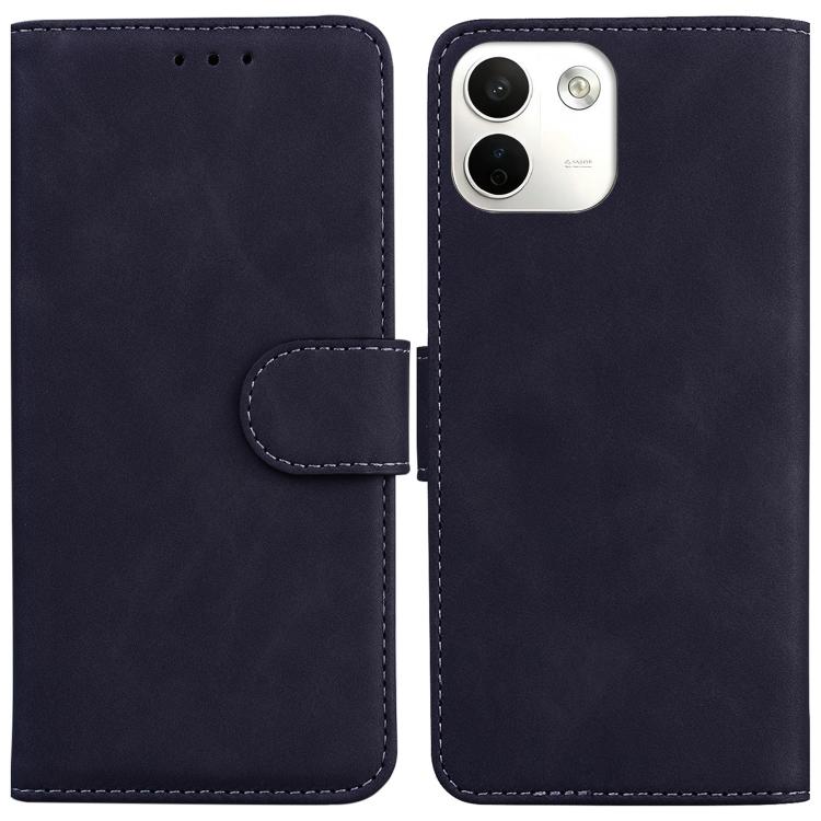 Skin Feel Pure Color Flip Leather Phone Case, For Redmi Note 17 5G Global 169.7mmmm, For Redmi Note 17 Pro Max / Note 17 Pro+ 5G 163.4mm, For Redmi K100 Pro Max 5G / Poco F9 Ultra 5G, For Redmi 17 4G / 5G Global 170mm