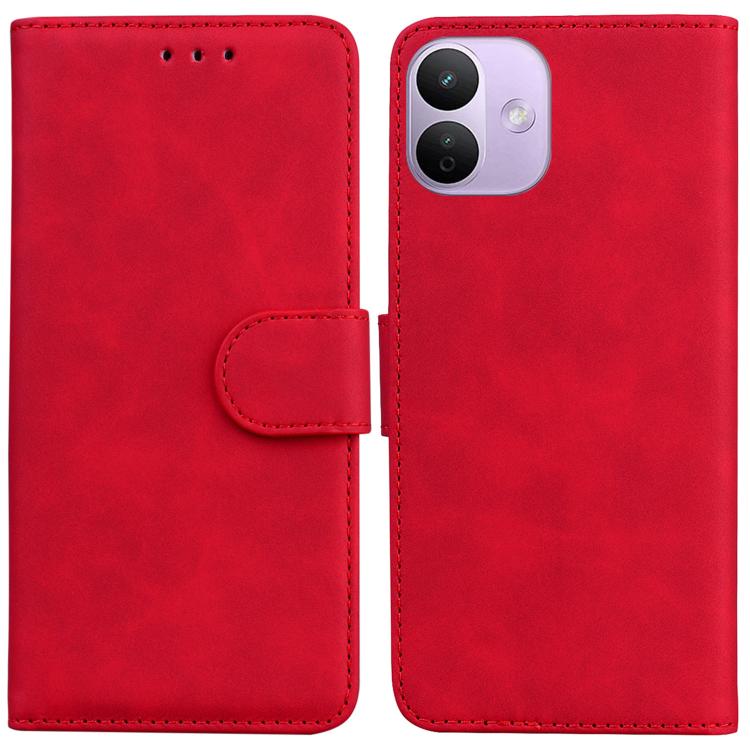 Skin Feel Pure Color Flip Leather Phone Case, For Redmi Note 17 5G Global 169.7mmmm, For Redmi Note 17 Pro Max / Note 17 Pro+ 5G 163.4mm, For Redmi K100 Pro Max 5G / Poco F9 Ultra 5G, For Redmi 17 4G / 5G Global 170mm