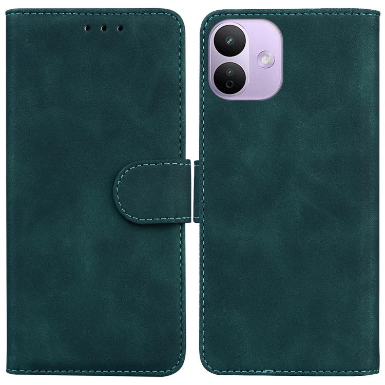 Skin Feel Pure Color Flip Leather Phone Case, For Redmi Note 17 5G Global 169.7mmmm, For Redmi Note 17 Pro Max / Note 17 Pro+ 5G 163.4mm, For Redmi K100 Pro Max 5G / Poco F9 Ultra 5G, For Redmi 17 4G / 5G Global 170mm