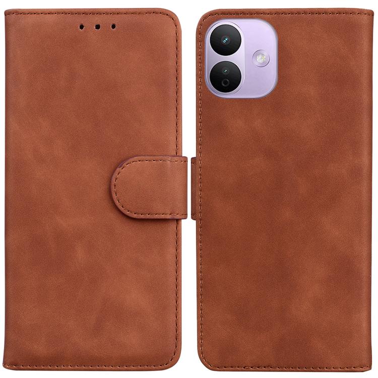 Skin Feel Pure Color Flip Leather Phone Case, For Redmi Note 17 5G Global 169.7mmmm, For Redmi Note 17 Pro Max / Note 17 Pro+ 5G 163.4mm, For Redmi K100 Pro Max 5G / Poco F9 Ultra 5G, For Redmi 17 4G / 5G Global 170mm