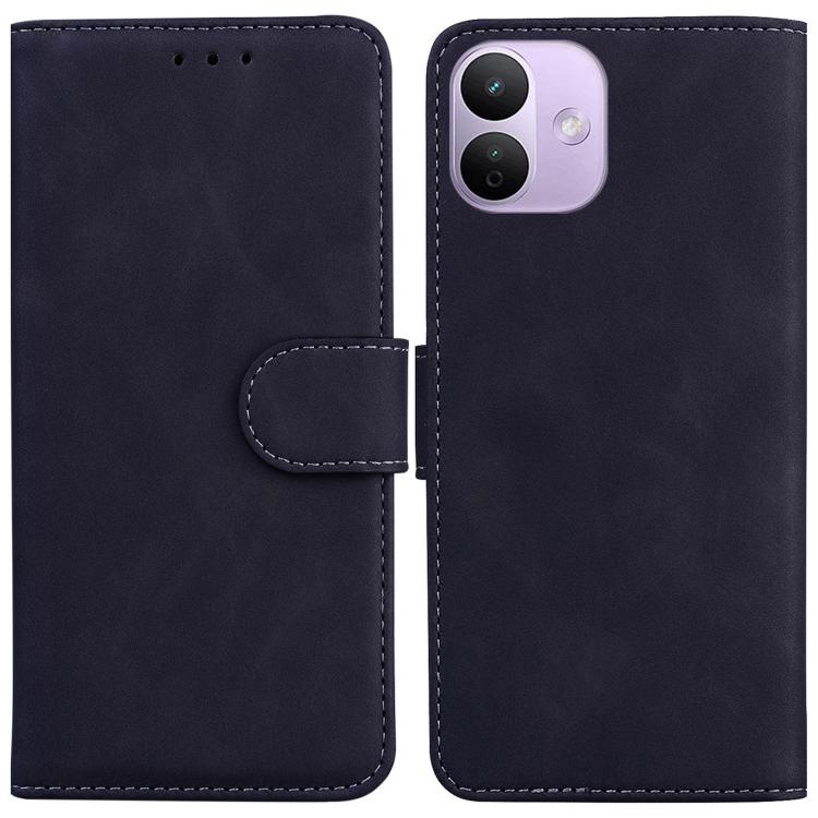 Skin Feel Pure Color Flip Leather Phone Case, For Redmi Note 17 5G Global 169.7mmmm, For Redmi Note 17 Pro Max / Note 17 Pro+ 5G 163.4mm, For Redmi K100 Pro Max 5G / Poco F9 Ultra 5G, For Redmi 17 4G / 5G Global 170mm