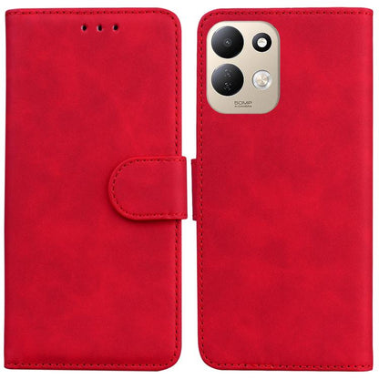 Skin Feel Pure Color Flip Leather Phone Case, For Redmi Note 17 5G Global 169.7mmmm, For Redmi Note 17 Pro Max / Note 17 Pro+ 5G 163.4mm, For Redmi K100 Pro Max 5G / Poco F9 Ultra 5G, For Redmi 17 4G / 5G Global 170mm