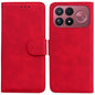 Skin Feel Pure Color Flip Leather Phone Case, For Redmi Note 17 5G Global 169.7mmmm, For Redmi Note 17 Pro Max / Note 17 Pro+ 5G 163.4mm, For Redmi K100 Pro Max 5G / Poco F9 Ultra 5G, For Redmi 17 4G / 5G Global 170mm