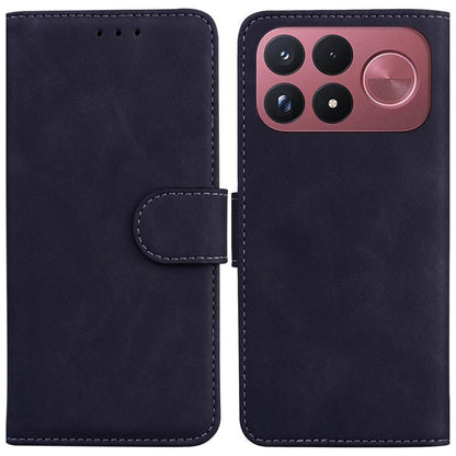 Skin Feel Pure Color Flip Leather Phone Case, For Redmi Note 17 5G Global 169.7mmmm, For Redmi Note 17 Pro Max / Note 17 Pro+ 5G 163.4mm, For Redmi K100 Pro Max 5G / Poco F9 Ultra 5G, For Redmi 17 4G / 5G Global 170mm