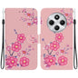 Crystal Texture Colored Drawing Leather Phone Case, For Redmi Note 14 Pro / Note 14 Pro+ 5G, For Redmi 14C 4G