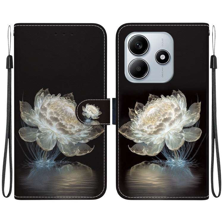 Crystal Texture Colored Drawing Leather Phone Case, For Redmi 15 5G / 4G EU 171mm, For Redmi Note 14 5G