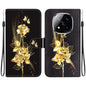 Crystal Texture Colored Drawing Leather Phone Case, For Redmi Note 14 Pro / Note 14 Pro+ 5G, For Redmi 14C 4G