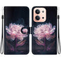 Crystal Texture Colored Drawing Leather Phone Case, For Redmi 15C 5G / 4G EU 173mm / Poco C85 5G, For Redmi 15 5G Global / 15 4G SEA 169.5mm